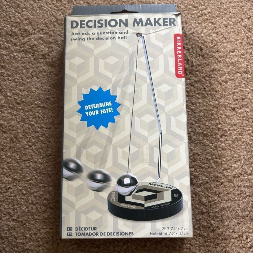 Kikkerland Decision Maker Determine Your Fate *New*